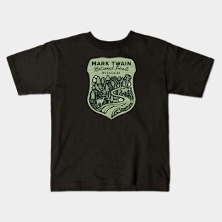 Mark Twain National Forest Missouri Kids T-Shirt